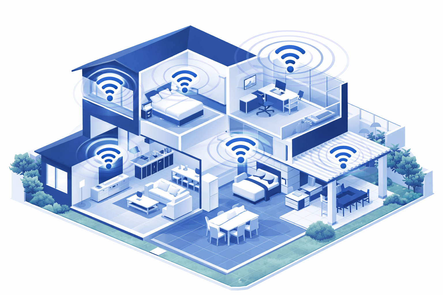 Internet com cobertura total na casa em Santa Felicidade