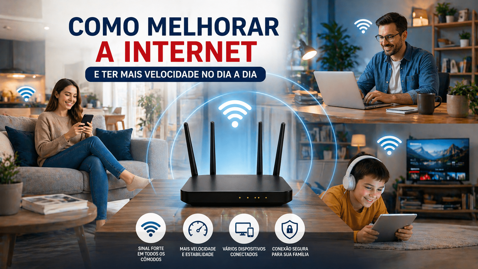Como melhorar a internet e ter mais velocidade no dia a dia