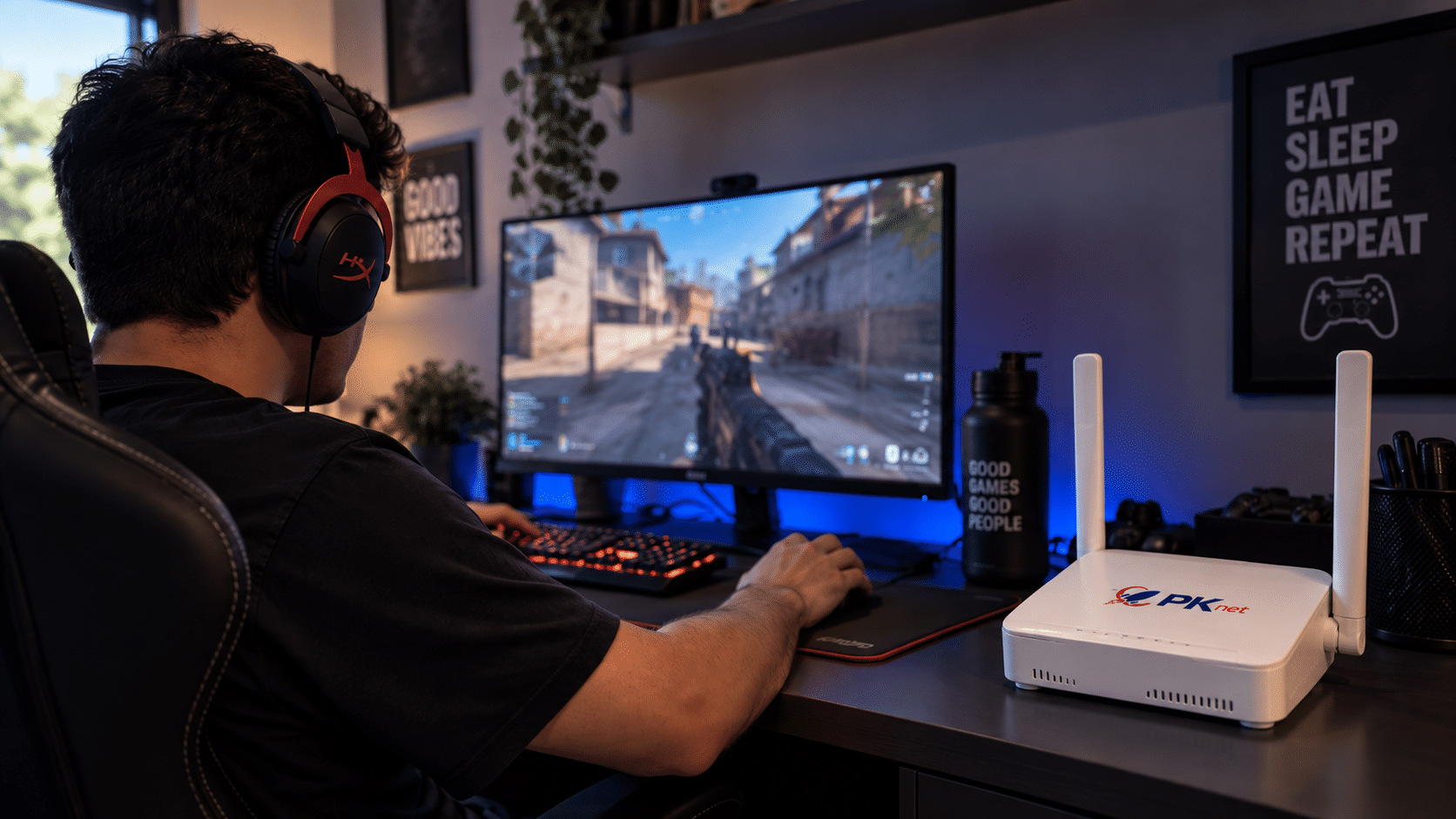 Internet para jogos: qual a velocidade e o ping ideais