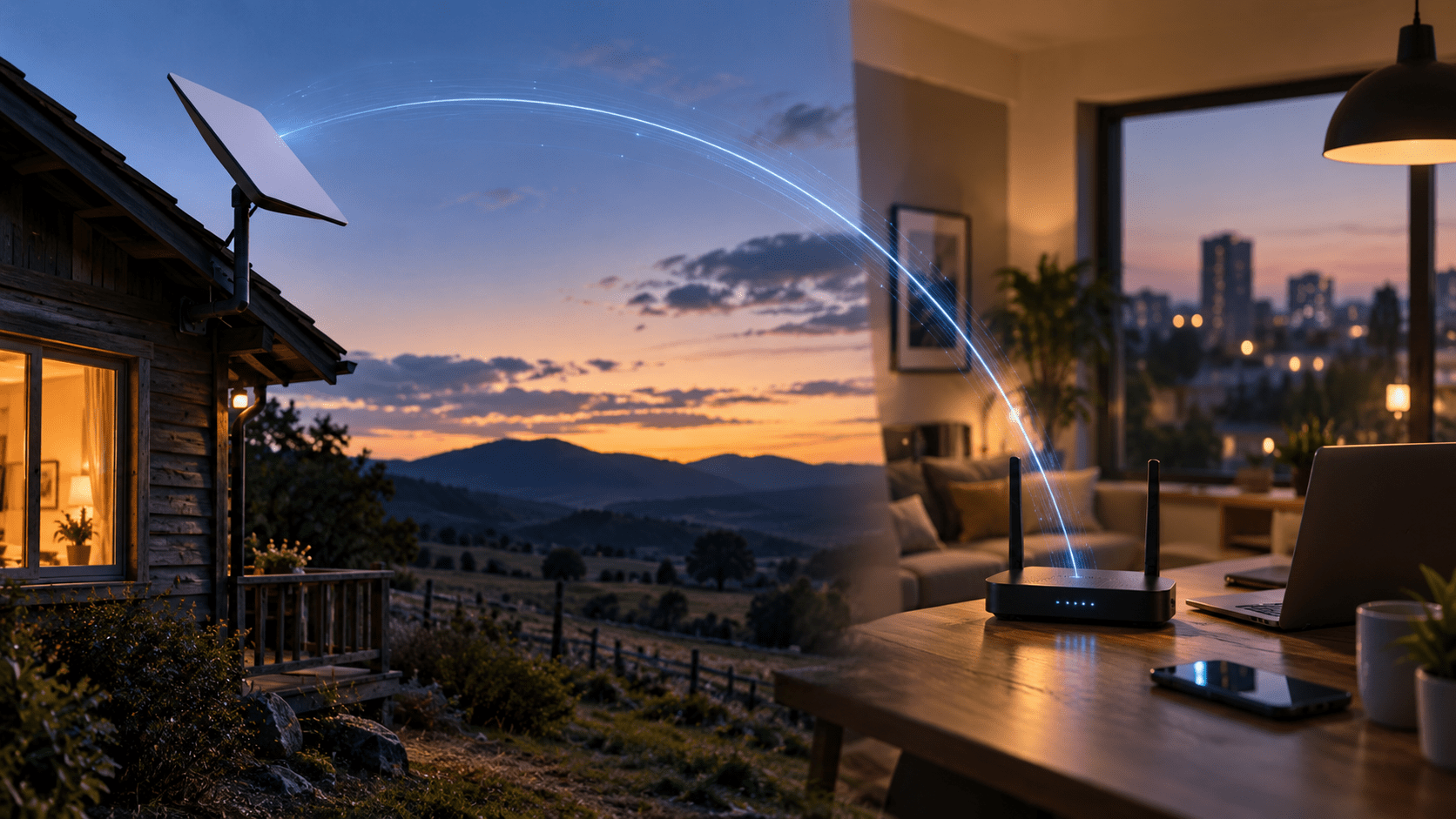 Internet via satélite x fibra: Starlink vale a pena?